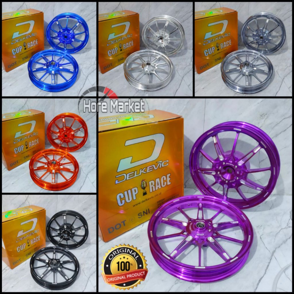 VELG DELKEVIC XSPEED V1 VARIO 125 150 / VARIO 110 / BEAT / SCOOPY / MIO SPORTY SOUL / MIO M3 / FINO 
