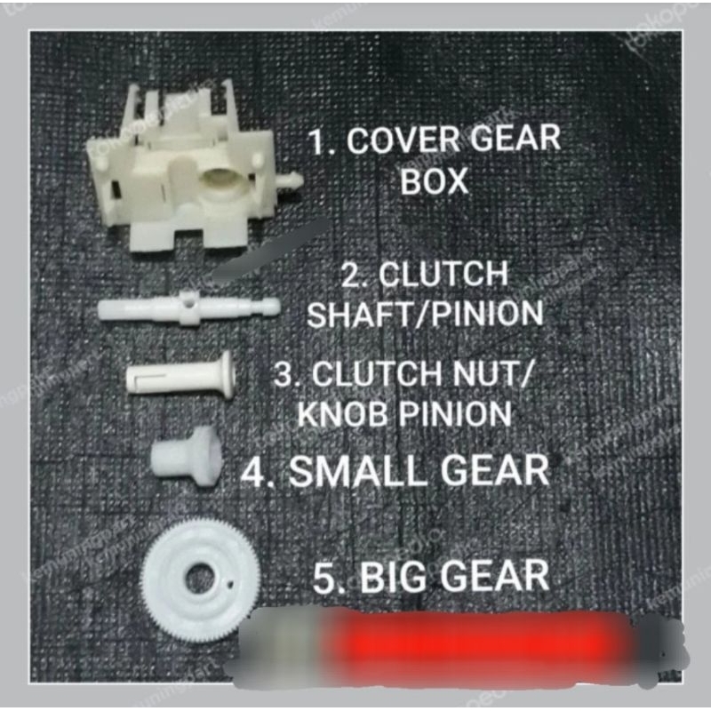 Gear box kipas angin PANASONIC/KDK Original