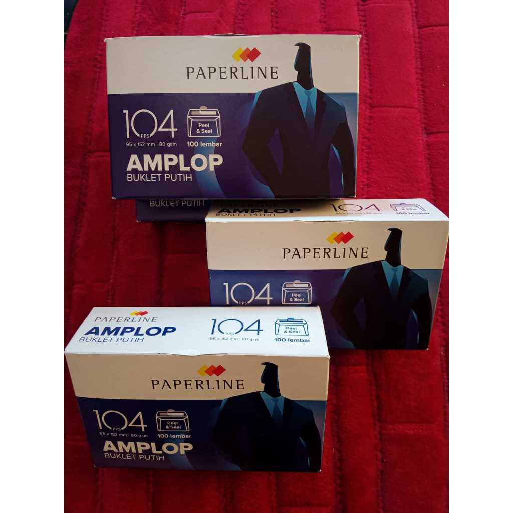 

Paperline 100 Lembar: Amplop Buklet Stylish peel&seal