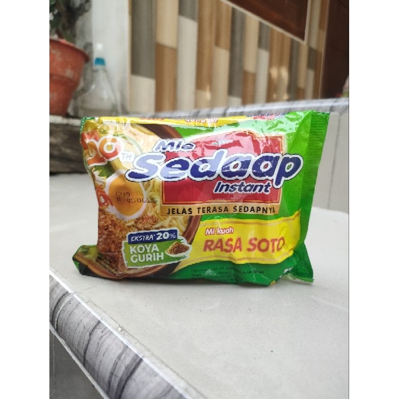 

Mi sedap kuah rasa soto 76g