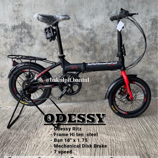 Sepeda Lipat Odessy ritz ring 16 | Sepeda Lipat ring 16 Odessy Ritz