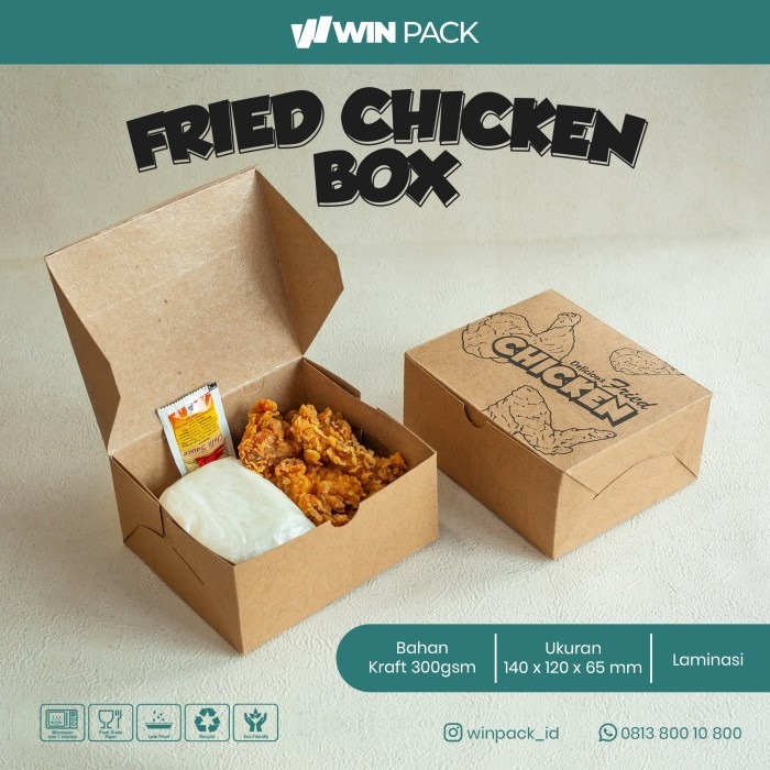 

Chicken box cokelat (50pcs/pack)