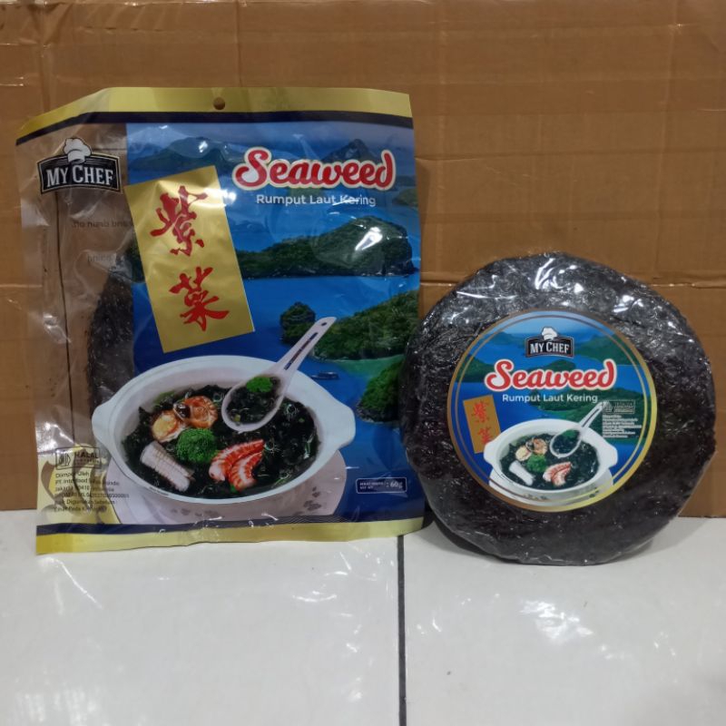 

MY CHEF SEAWEED RUMPUT LAUT KERING PREMIUM / BIASA 60GR