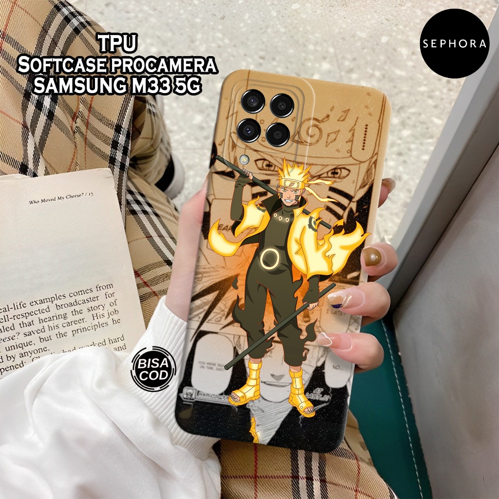 Case Samsung M33 5G Terbaru - Fashion Case Anime - Softcase Samsung M33 5G  - Case Pro Camera - Casi