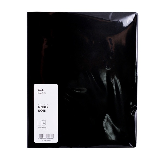 

KODE P4H5 Daiichi Binder Note A5 Warna Hitam