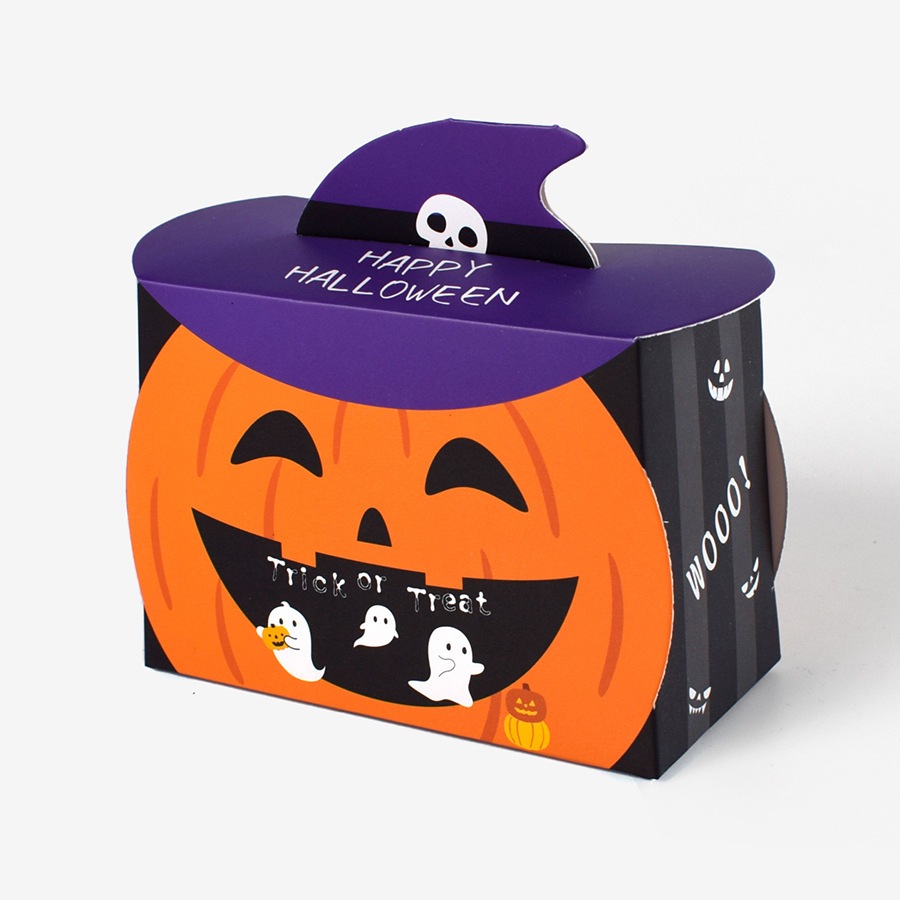 

Box Halloween bentuk kotak persegi-box candy halloween-dos Halloween