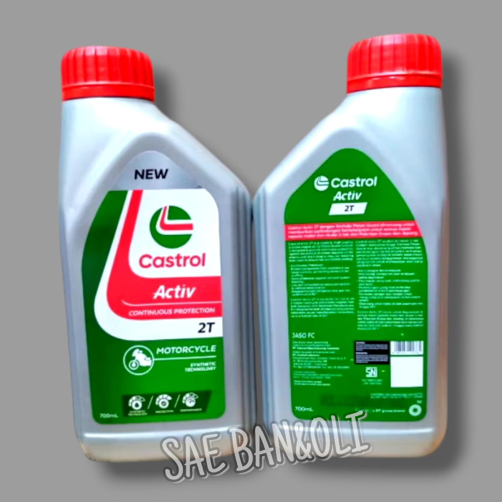OLI CASTROL ACTIV MATIC 800 ML SAE 20W-40 Oli Motor Matic