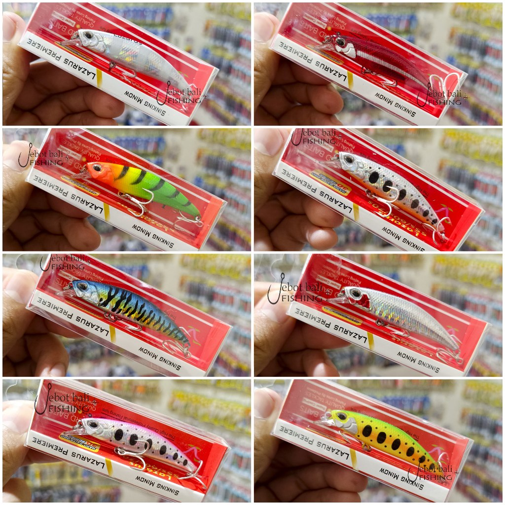 Lure Minnow Lazarus 60s - Umpan Pancing Casting UL