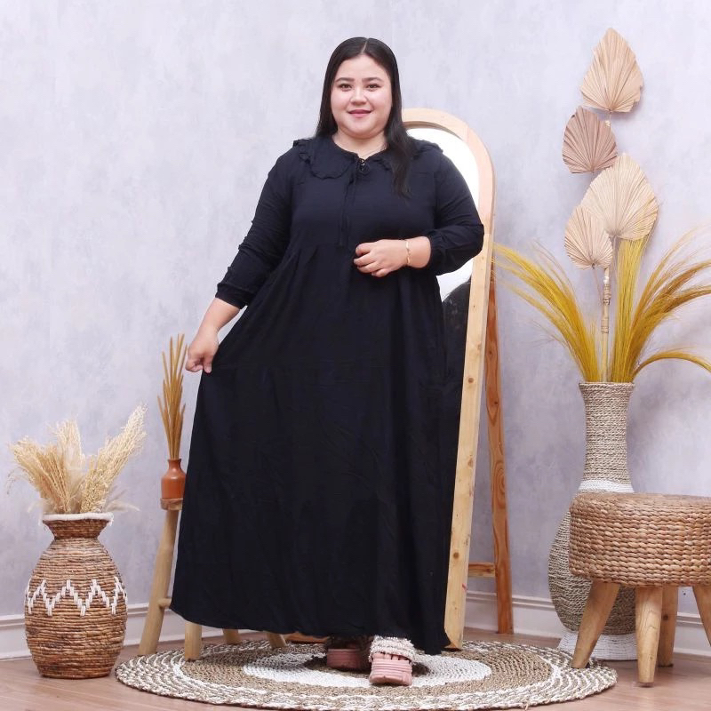 GAMIS SUSUN RAYON PREMIUM JUMBO LD 130 BUSUI FRENDLY