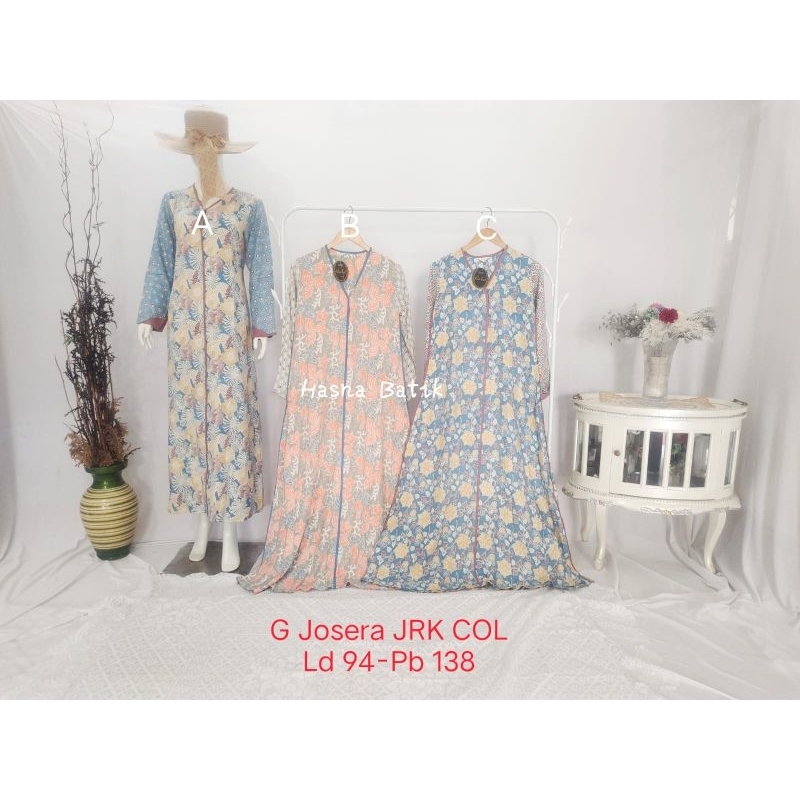Gamis Luza (G. Josera Jrk Col) Batik Pekalongan