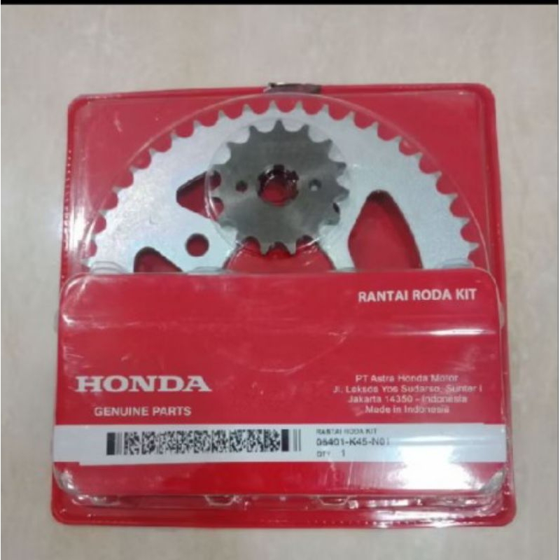 Gear set Cbr 150 New Cbr 150 New komplit K45