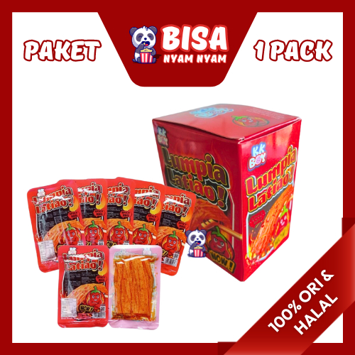 

HALAL SNACK - [1 Pack] KK BOY LUMPIA LATIAO - 26gr