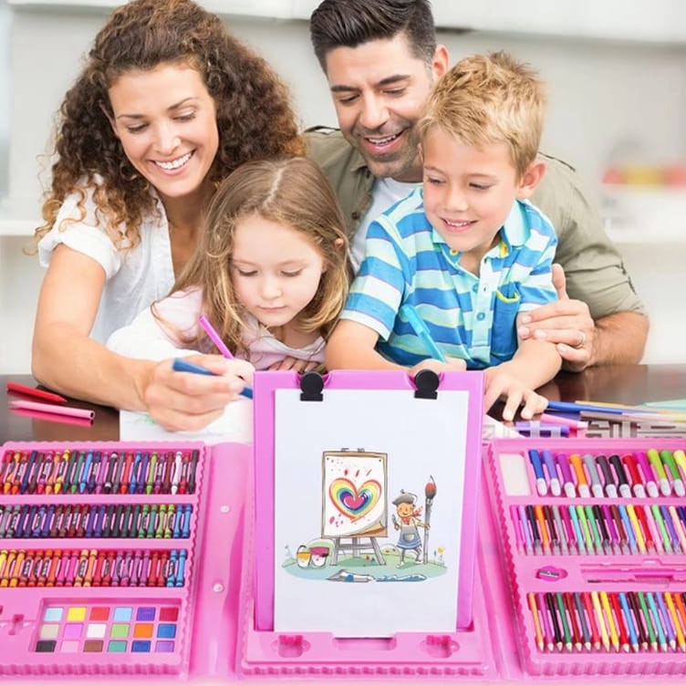 

Kejutan Promo AGS Crayon Set 28pcs Krayon Mewarnai Anak 15pcs