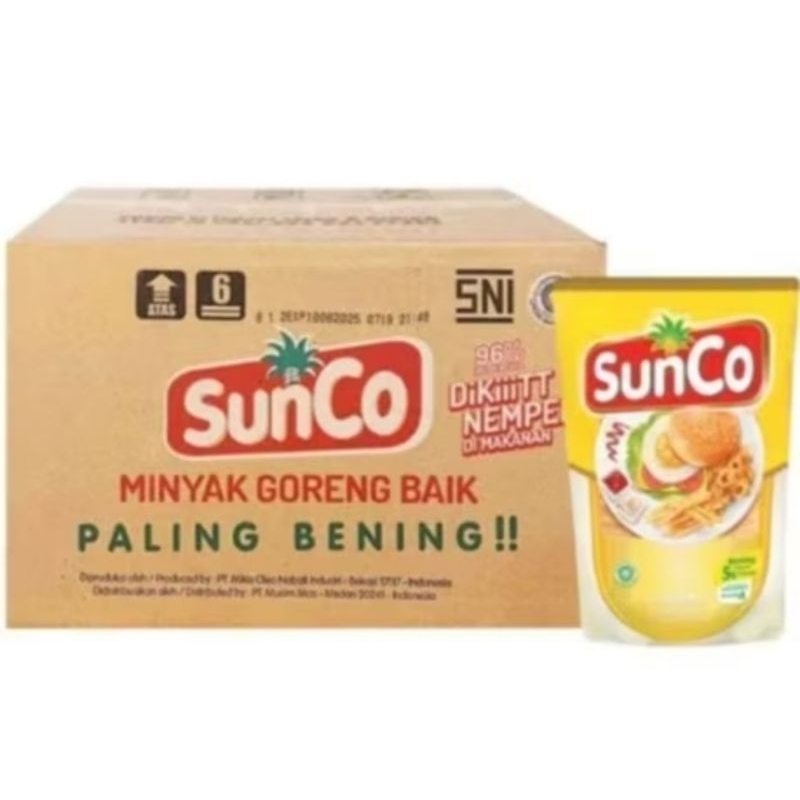 

PROMO minyak goreng sunco 2liter isi 10pcs