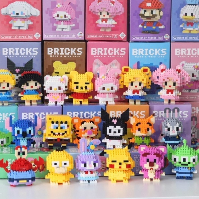 Lego Bricks Mini Beragam Karakter Mainan Lego Karakter