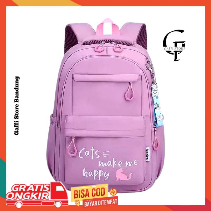 Gaffi Store Bandung Tas Ransel Anak Perempuan Sd Smp Terbaru Motif My Happy Tas Sekolah Anak Lucu Bi
