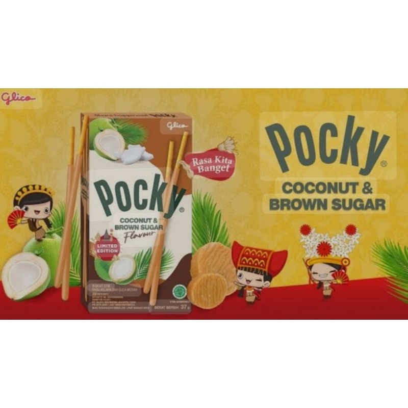 

POCKY BESAR LIMITED EDITION HARGA SATU BOX MATCHA, CHOCO BANANA, COCONUT BROWN SUGAR