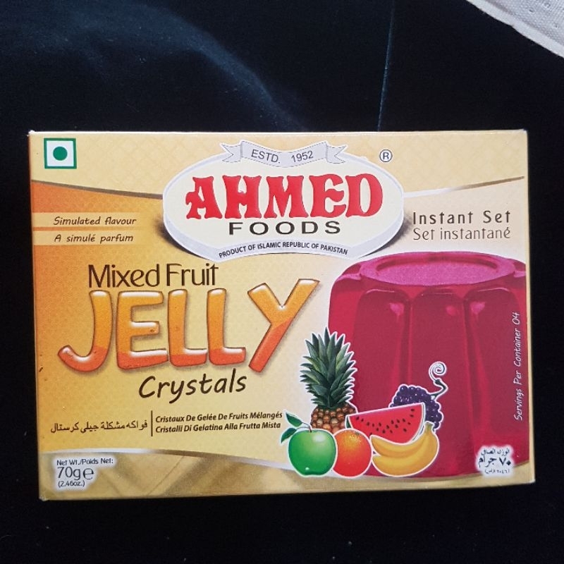 

Jelly Crystal's Mixed Fruit flavour - exp maret 2025