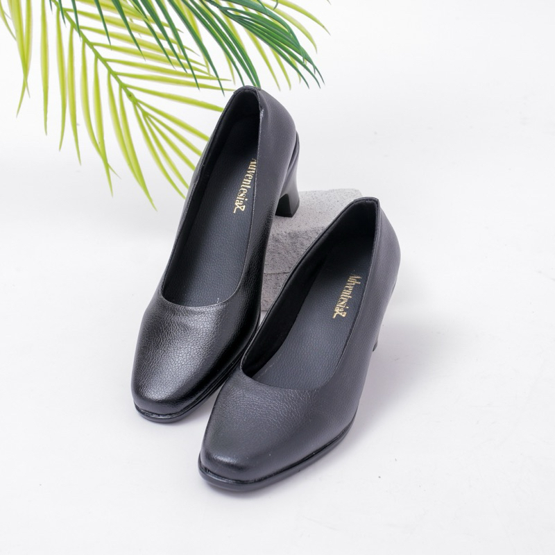 Sepatu Wanita Pantofel Adventesia Original || Sepatu Kantor Wanita || Sepatu Wanita Paskibra || Pant