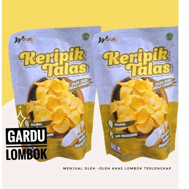 

Keripik Talas 100 gr Khas Lombok