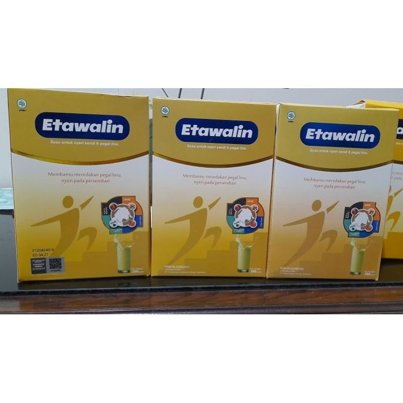 

Etawalin Susu Kambing Bubuk Paket 3 Box 200 gr Bantu Atasi Nyeri Sendi dan Pegal Linu Dijamin Original 100%jika palsu uang kembalietawalin#susukambingetawa#susunyerisendi#susureumatik#susumasalahtulang#etawaku#susuuntuksakitsendi#susutulang