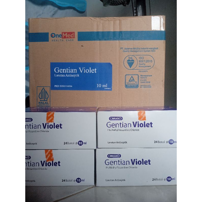 gentian violet obat sariawan