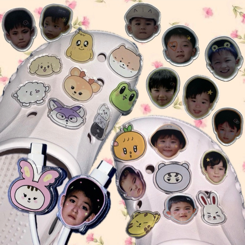 [BACA DESC] JIBBITZ & CABLE BITES & PIN PENITI & SHOE CLIP CROCS SEVENTEEN NCT NEW JEANS NCT DREAM N