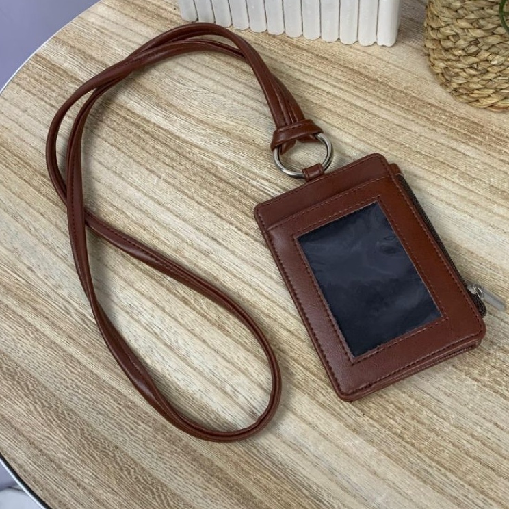 

Spesial Harga Lanyard Import Premium Id Card Resleting Kekinian Dompet Kartu Dompet Koin Card Holder