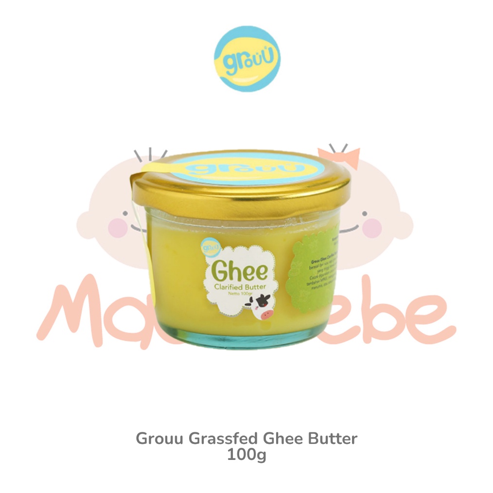 

Diskon GilaGilaan Grouu Grassfed Ghee Butter BB Booster MPASI Mentega Rendah Laktosa 1g A94