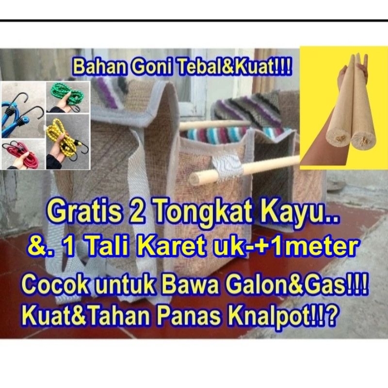 Tas Obrok Tas Kurir Tas Obrok Jumbo Tas Obrok Goni Tas Bronjong Tas Pos Keranjang Motor Obrok Motor