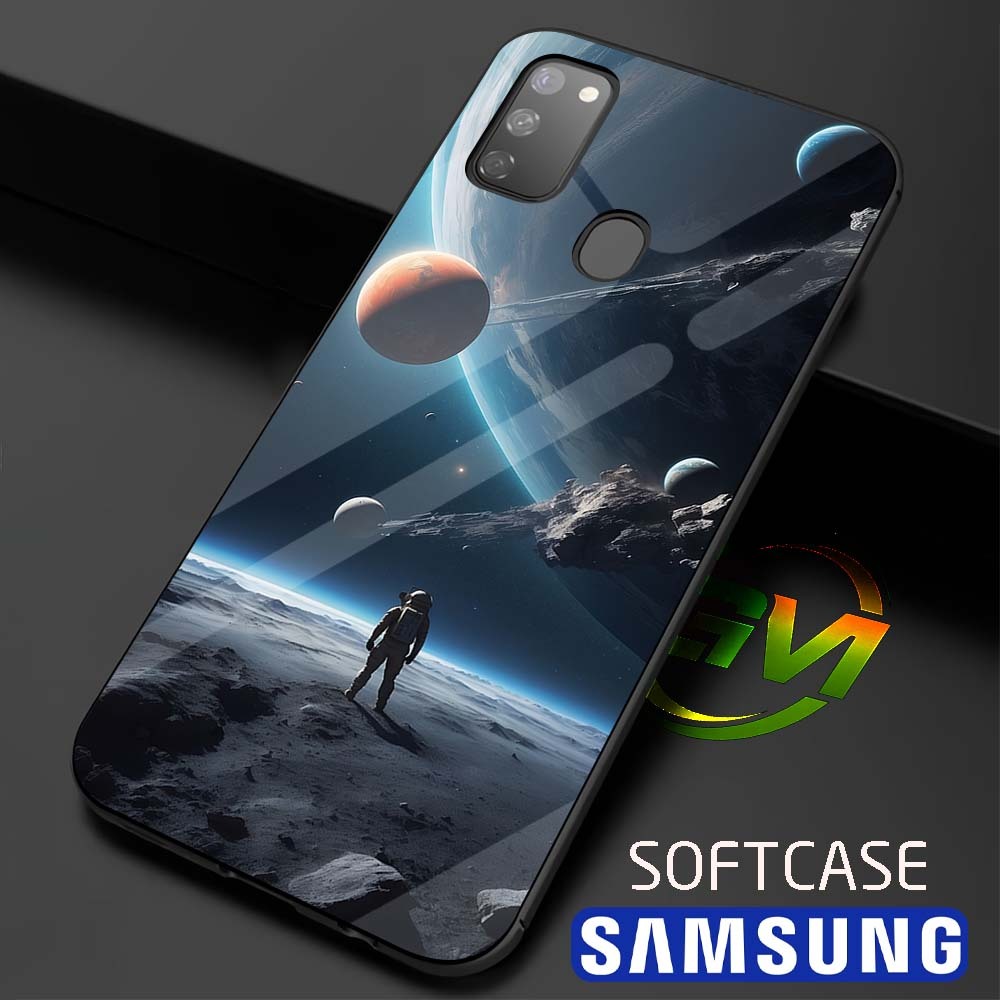 Softcase Kilau Samsung M10 M20 M21 M30 M30S M31 M51 |GM77| Case Kesing Casing Silikon Mika Pelindung