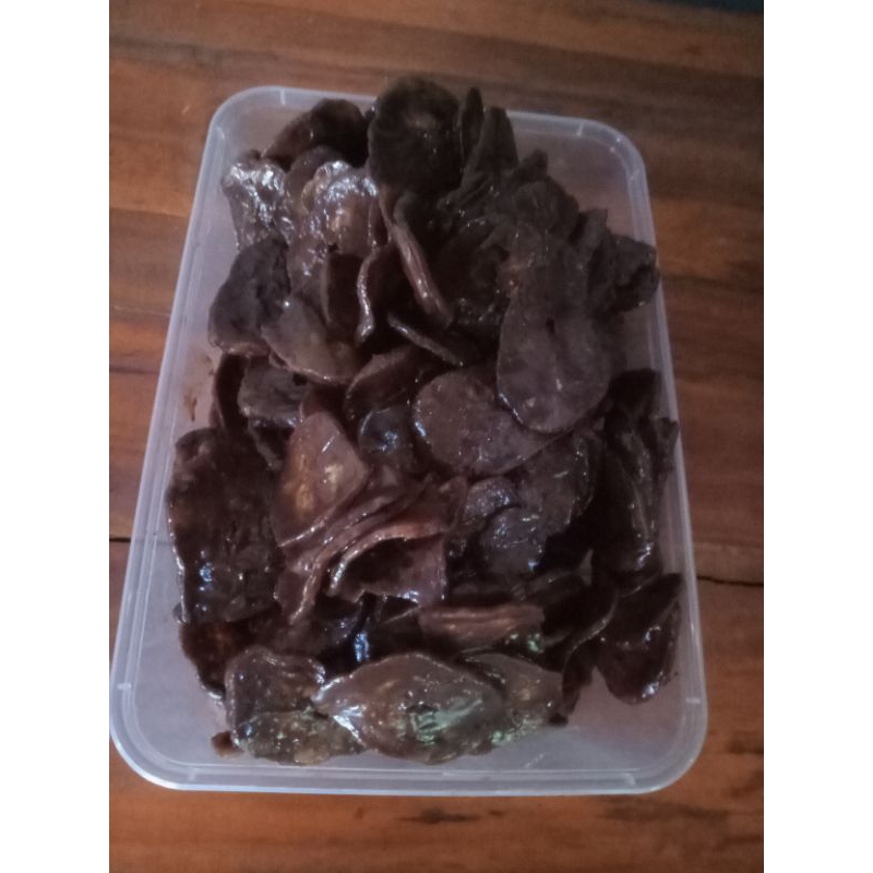 

Keripik pisang coklat lumer coklat full termurah