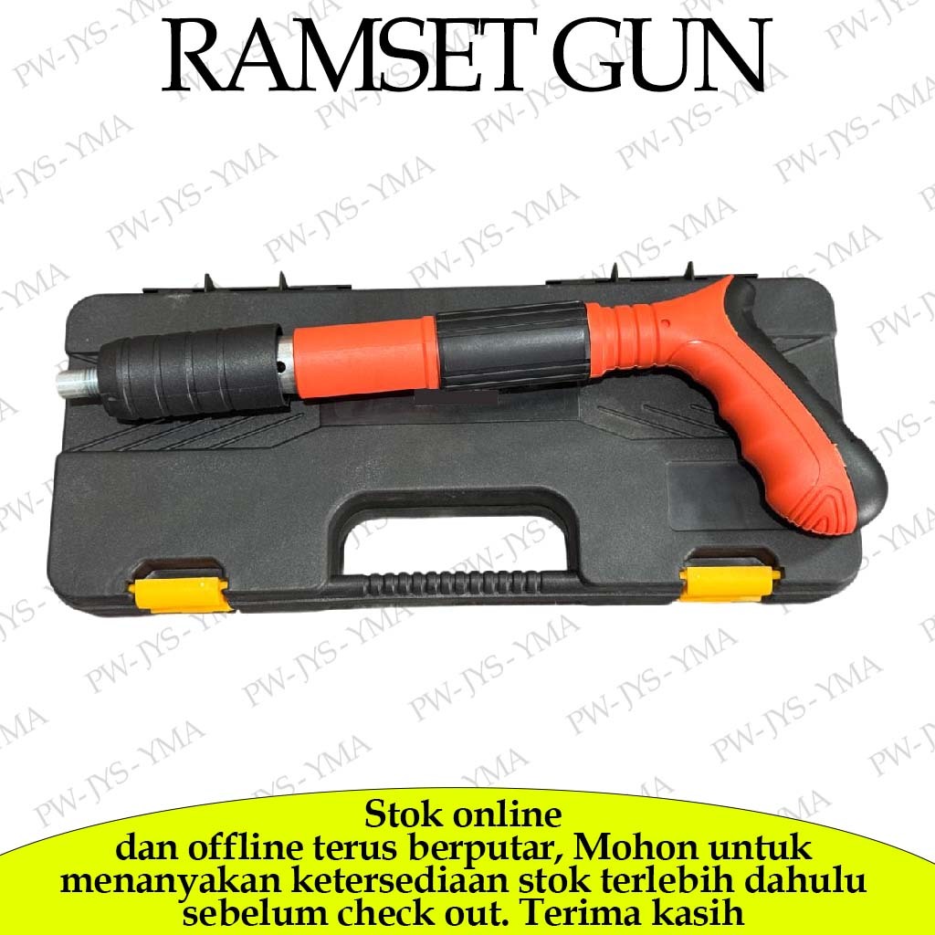 NAIL GUN / RAMSET GUN / RAMSET BETON / ALAT TEMBAK BETON / TEMBAK PAKU BETON