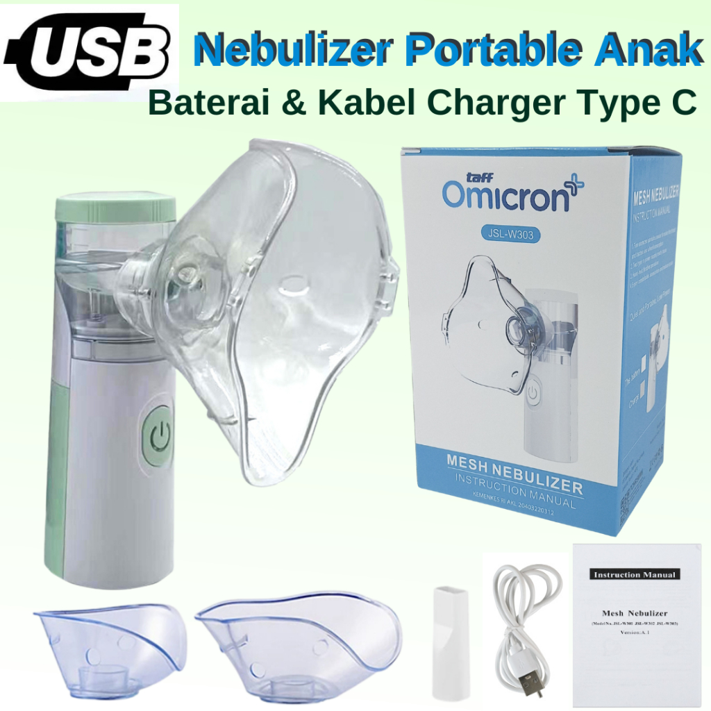 Ventolin Nebulizer Uap Portable Alat Uap Anak Batuk Pilek Nebulizer Untuk Anak Alat Nebu Bisolvon
