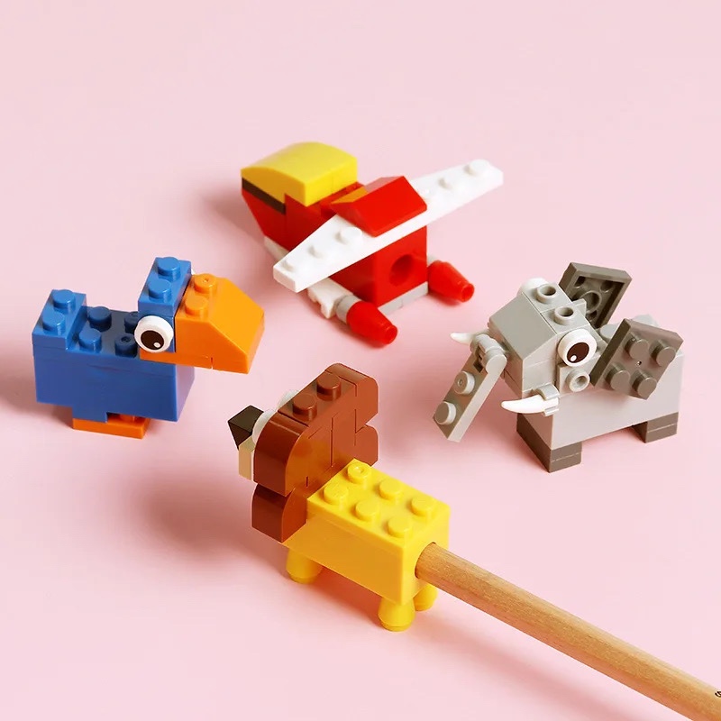 

Rautan Pensil LEGO / Serutan Anak / Rautan bentuk lucu - Puzzel DIY Gift