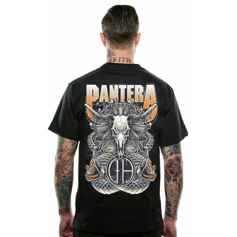 kaos musik,kaos band,kaos pria,kaos band pantera,,kaos pria,baju pria,kaos pria distro original 100%