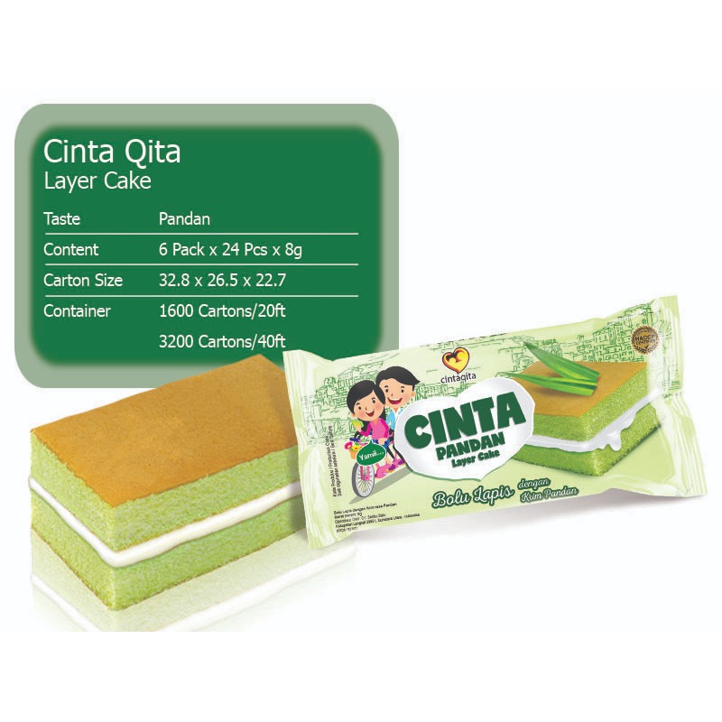 

Ukf5Pc6F4H (Kuliner.Kita) Aneka Kue Bolu Cake Layer Alpella Top Time Cinta Isi 24Pc