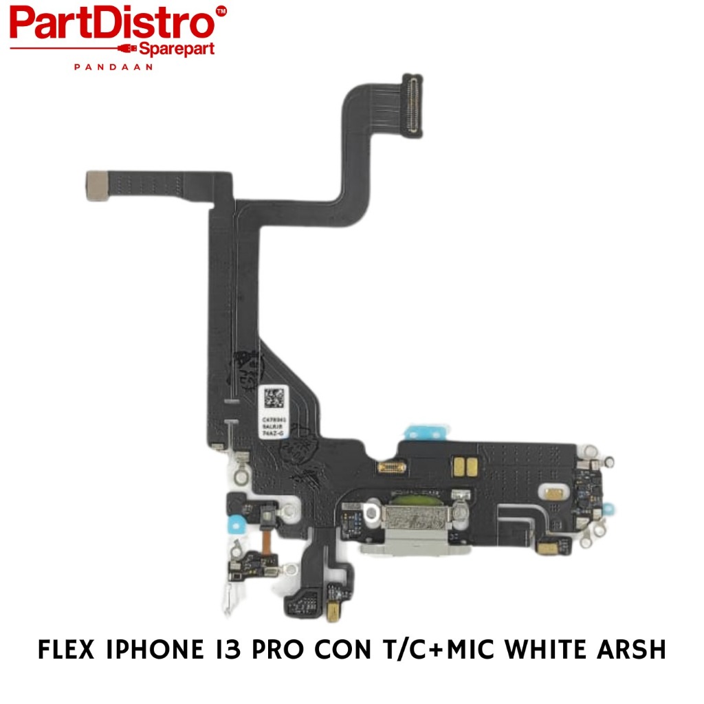 FLEXIBEL CHARGER  IPHONE 13 PRO+MIC WHITE ARSH