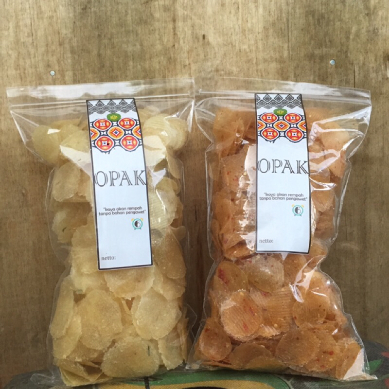 

OPAK mentah 250 gram ‘sentra opak masila”