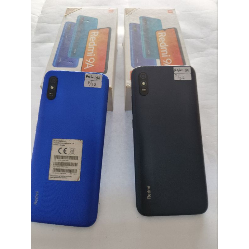 SECOND REDMI 9A RAM 3/32 ORIGINAL BEKAS RESMI IMEI ORI