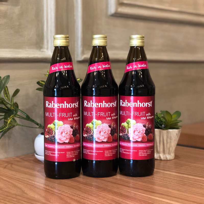 

Rabenhorst Organic Juice Multi Fruit with Rose Blossom ( INNER BEAUTY) | Wajib Checkout dengan tambahan Bubble Wrap