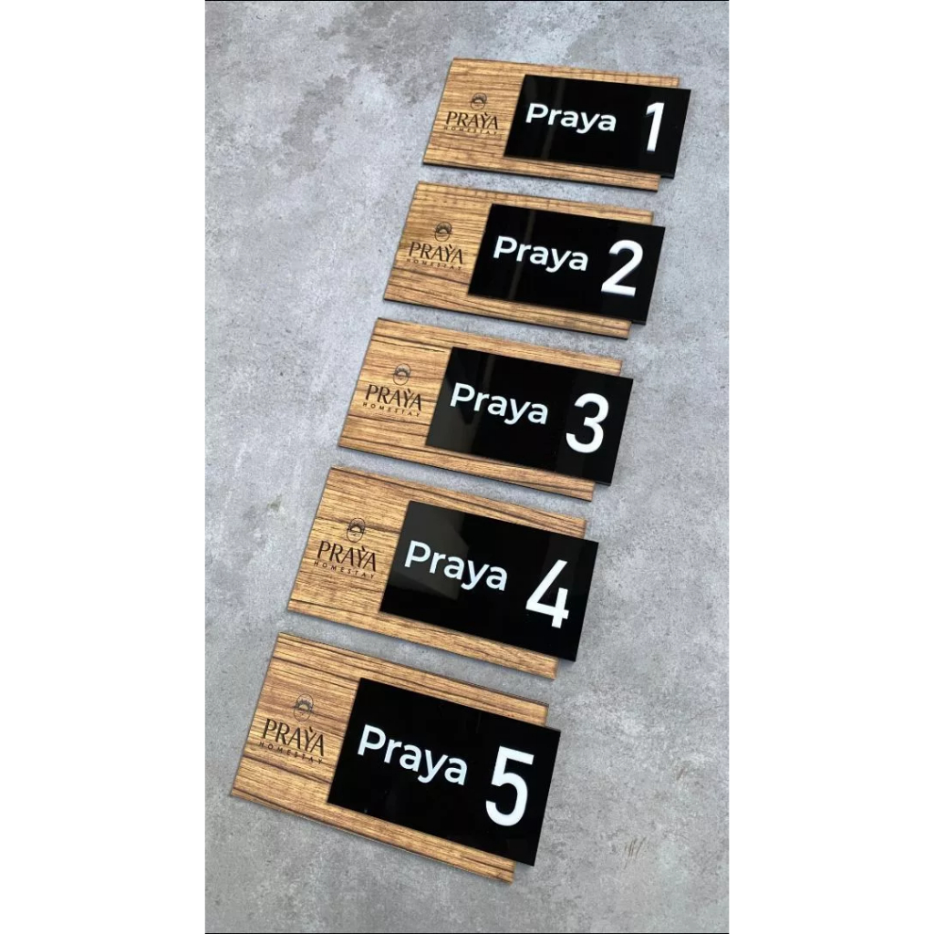 Custom Nomor Kamar | Custom No Pintu RS | Custom No Pintu Hotel
