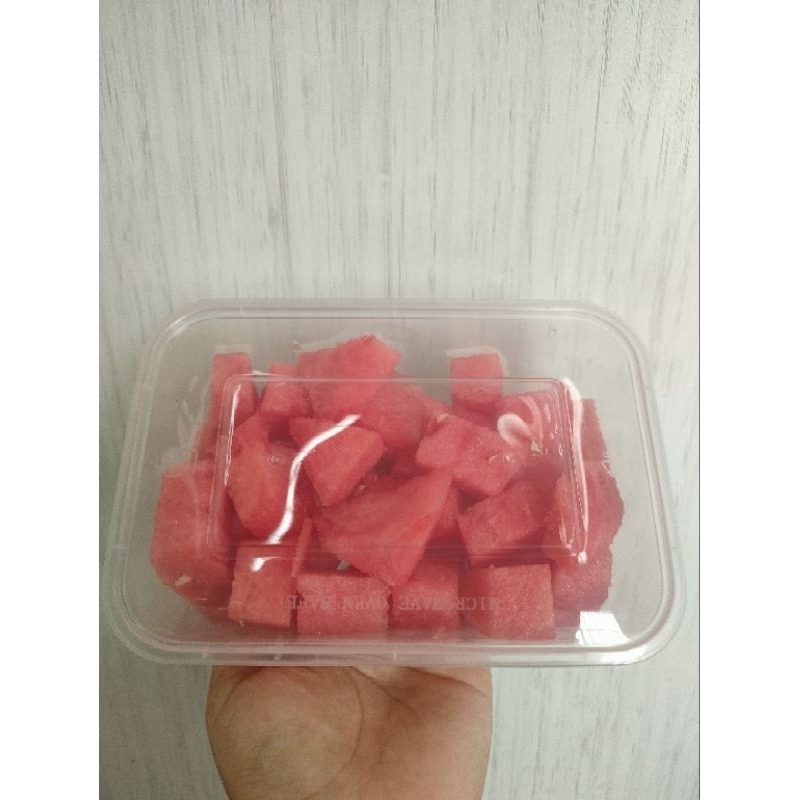

Buah Semangka Potong thinwall 500 ml II Kebun Sayur