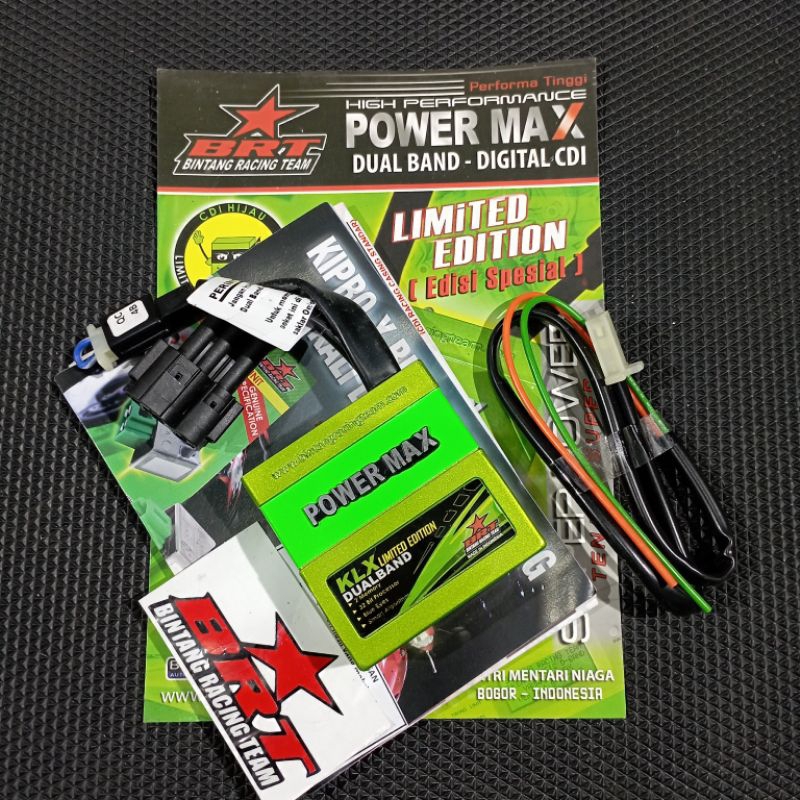 CDI BRT DUAL BAND KLX 150 ( HIJAU ) LIMITED EDITION CDI BRT POWER MAX DUAL BAND KLX 150