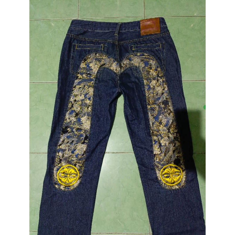 Jeans Evisu big logo