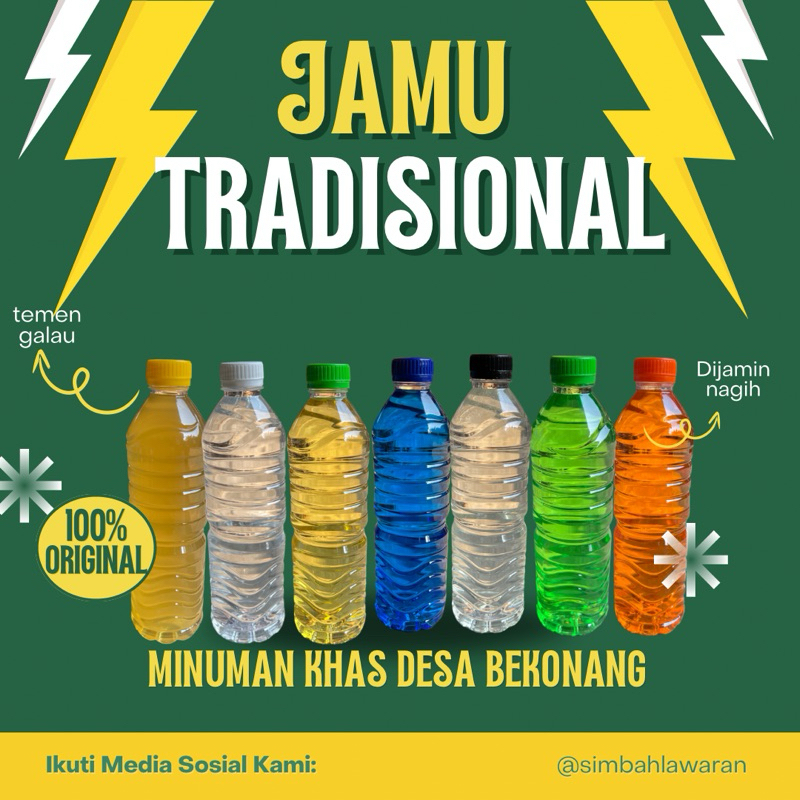 

jamu penyegaran kemasan 600ml