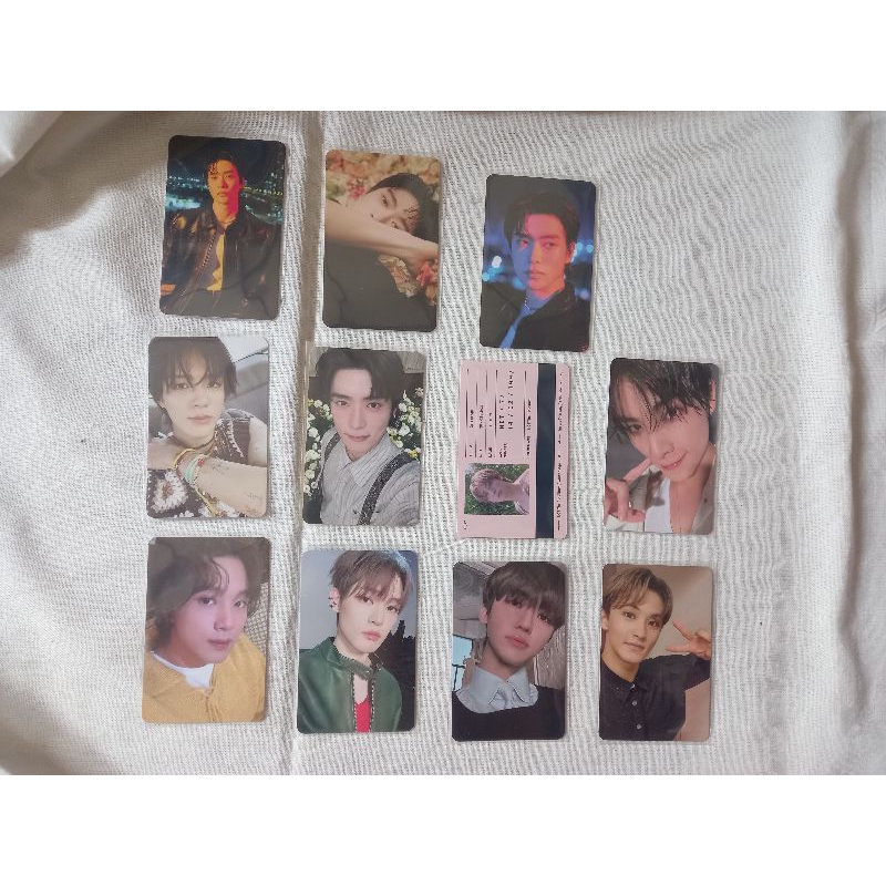 PHOTOCARD PC NCT JAEHYUN J ALBUM KEYRING JAEMIN ICFA CHENLE SMOOTIE DREAMSCAPE JENO HELLO FUTURE MAR