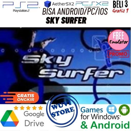PS 2 Sky Surfer | Bisa di PC / Android / IOS Plus Emulator | Beli 3 Gratis 1