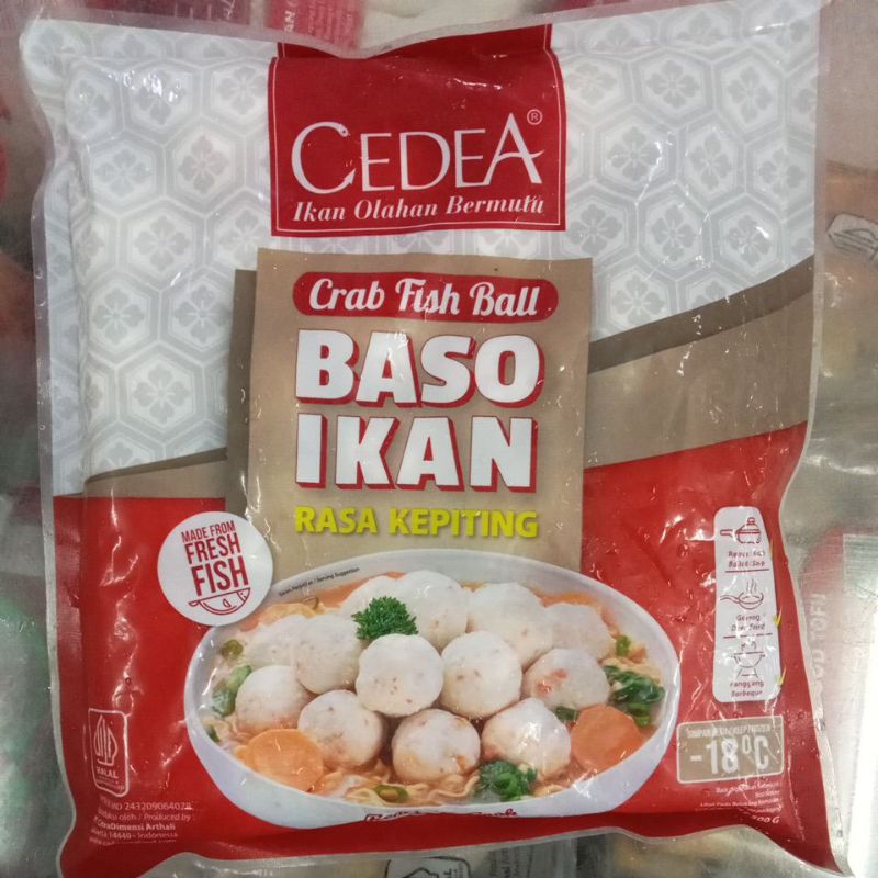 

CEDEA BAKSO IKAN RASA KEPITING