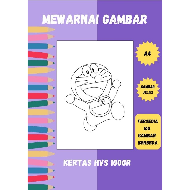 

Paket kertas mewarnai